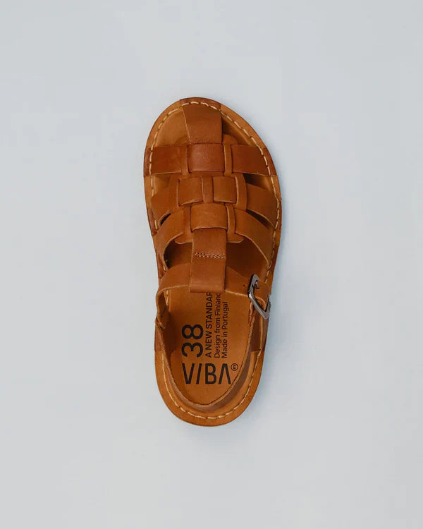 CAPRI SANDALAR COGNAC BROWN - VÆNTANLEGIR Í MAÍ - Ethic
