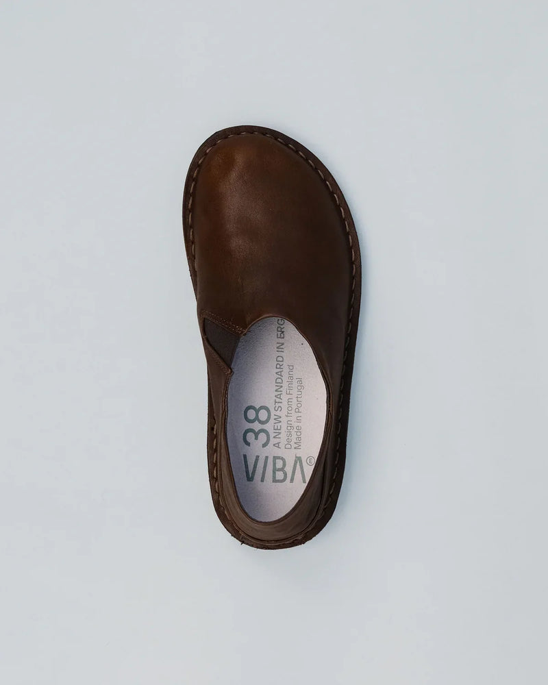 ZUMA LEATHER COCOA BROWN