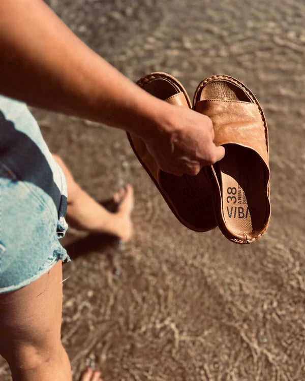 SAINT TROPEZ LEATHER FAWN TAN - Ethic