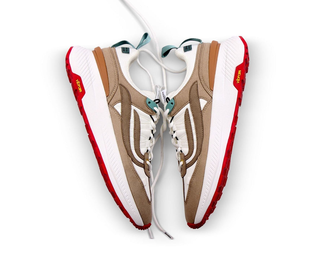 G-MACHU SUEDE MUDD/WHITE