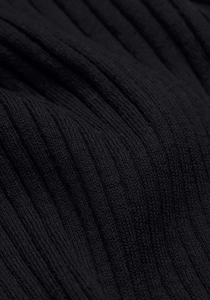 ALAANIA KNIT BOLUR SVARTUR