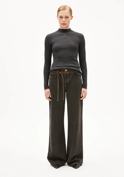 ALAANIA KNIT BOLUR STEEL MELANGE