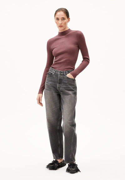 ALAANIA KNIT BOLUR DARK BERRY