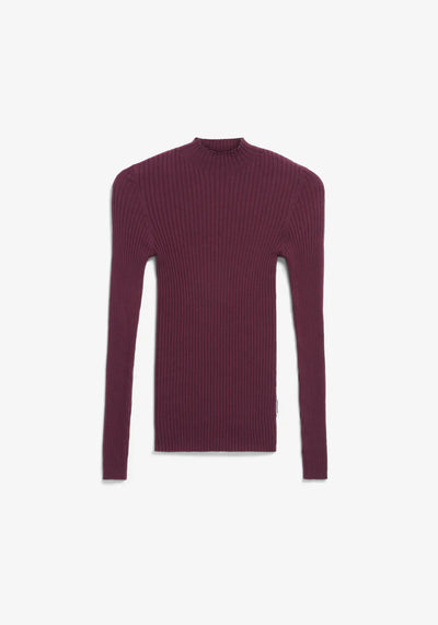 ALAANIA KNIT BOLUR DARK CRANBERRY