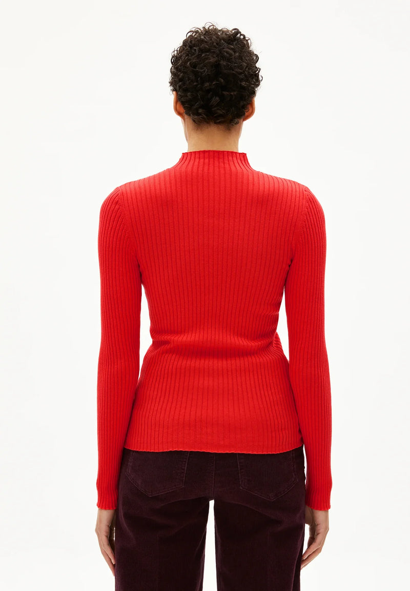 ALAANIA KNIT BOLUR CANDY APPLE