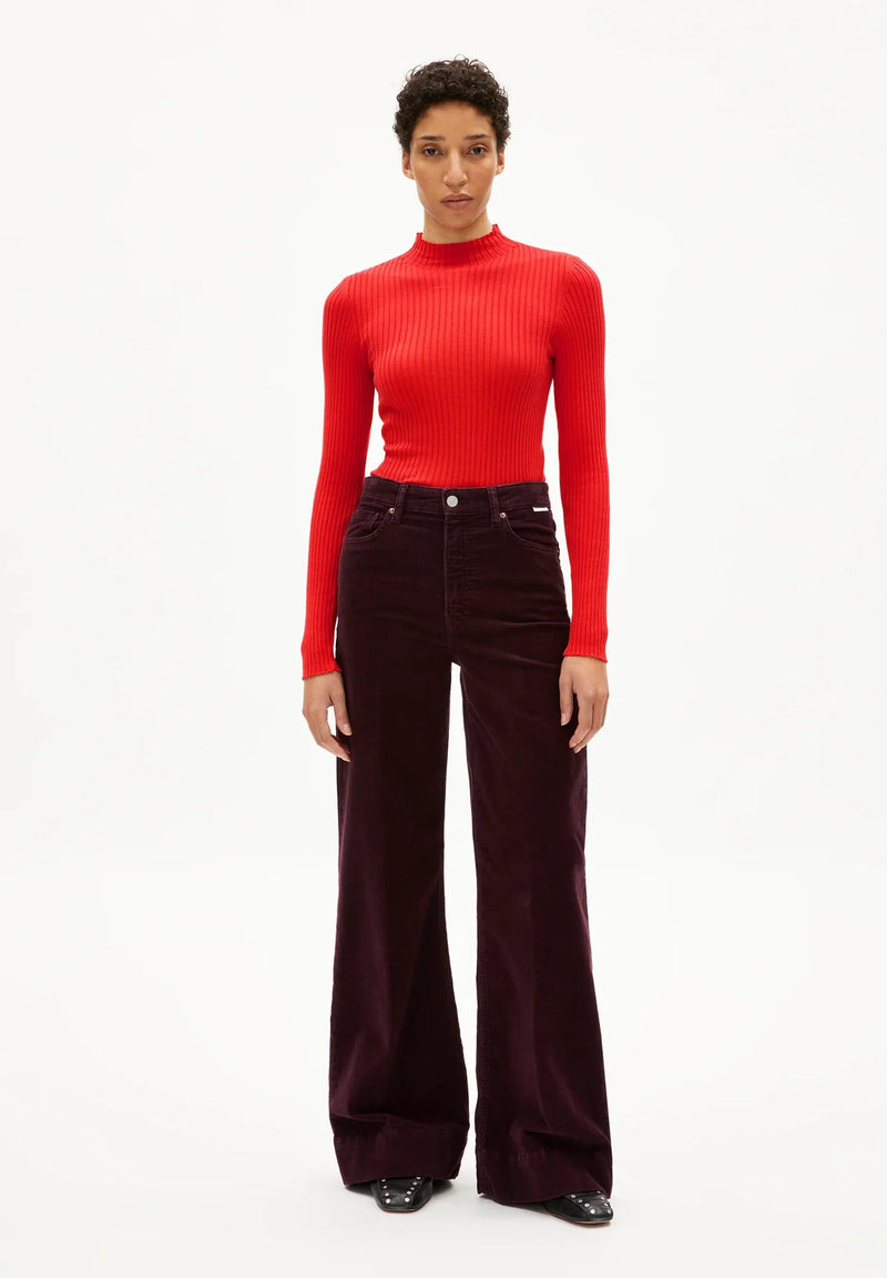 ALAANIA KNIT BOLUR CANDY APPLE