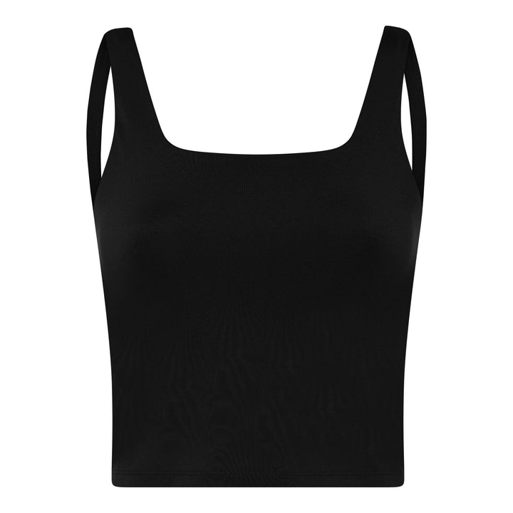 TOMMY SQUARE TANK TOPPUR SVARTUR - Ethic