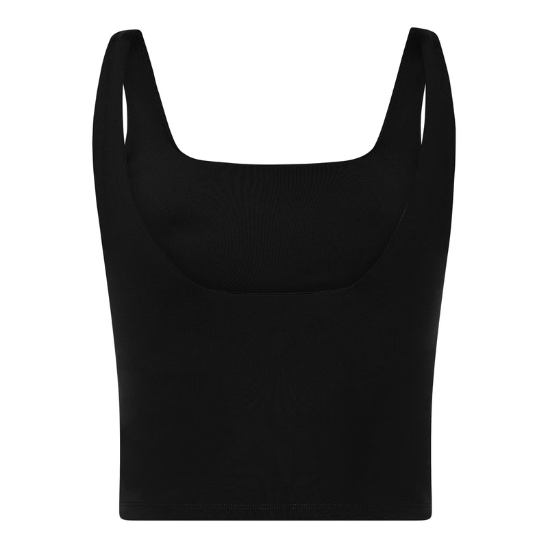 TOMMY SQUARE TANK TOPPUR SVARTUR
