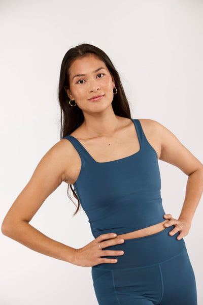 TOMMY SQUARE TANK TOPPUR MUB - INK