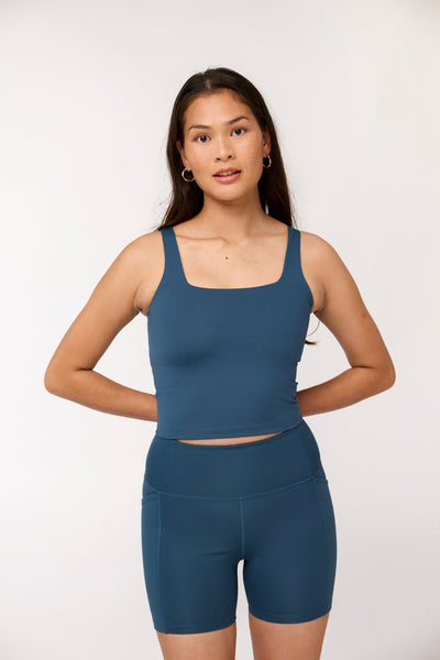 TOMMY SQUARE TANK TOPPUR MUB - INK