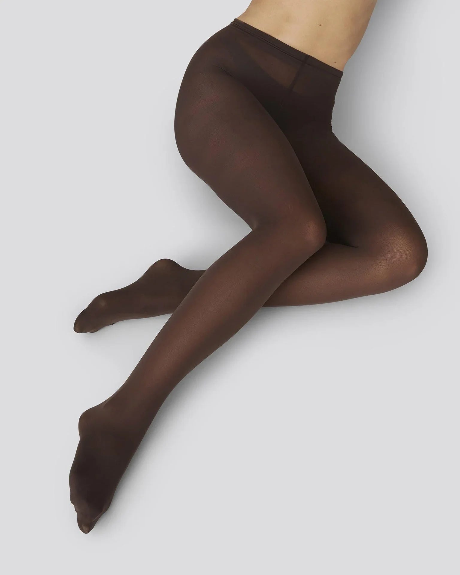 OLIVIA PREMIUM SOKKABUXUR 60 DEN- DARK BROWN - Ethic
