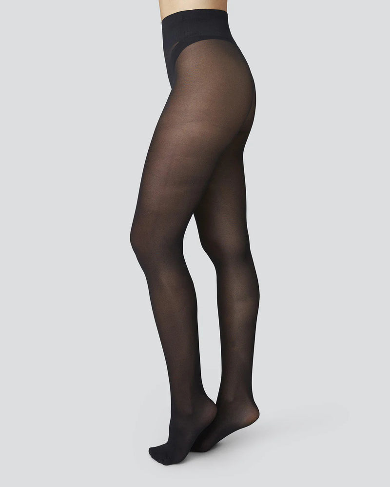 SVEA PREMIUM SOKKABUXUR SVARTAR 30DEN