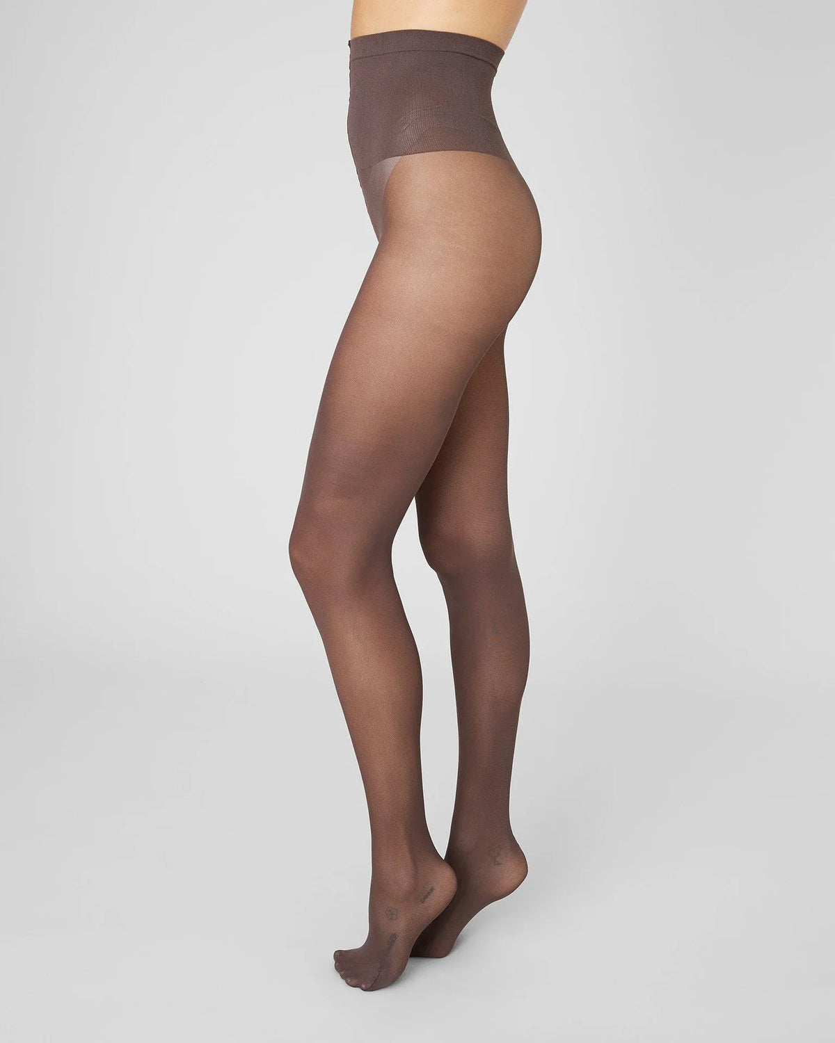 SVEA PREMIUM SOKKABUXUR DARK BROWN 30DEN - Ethic