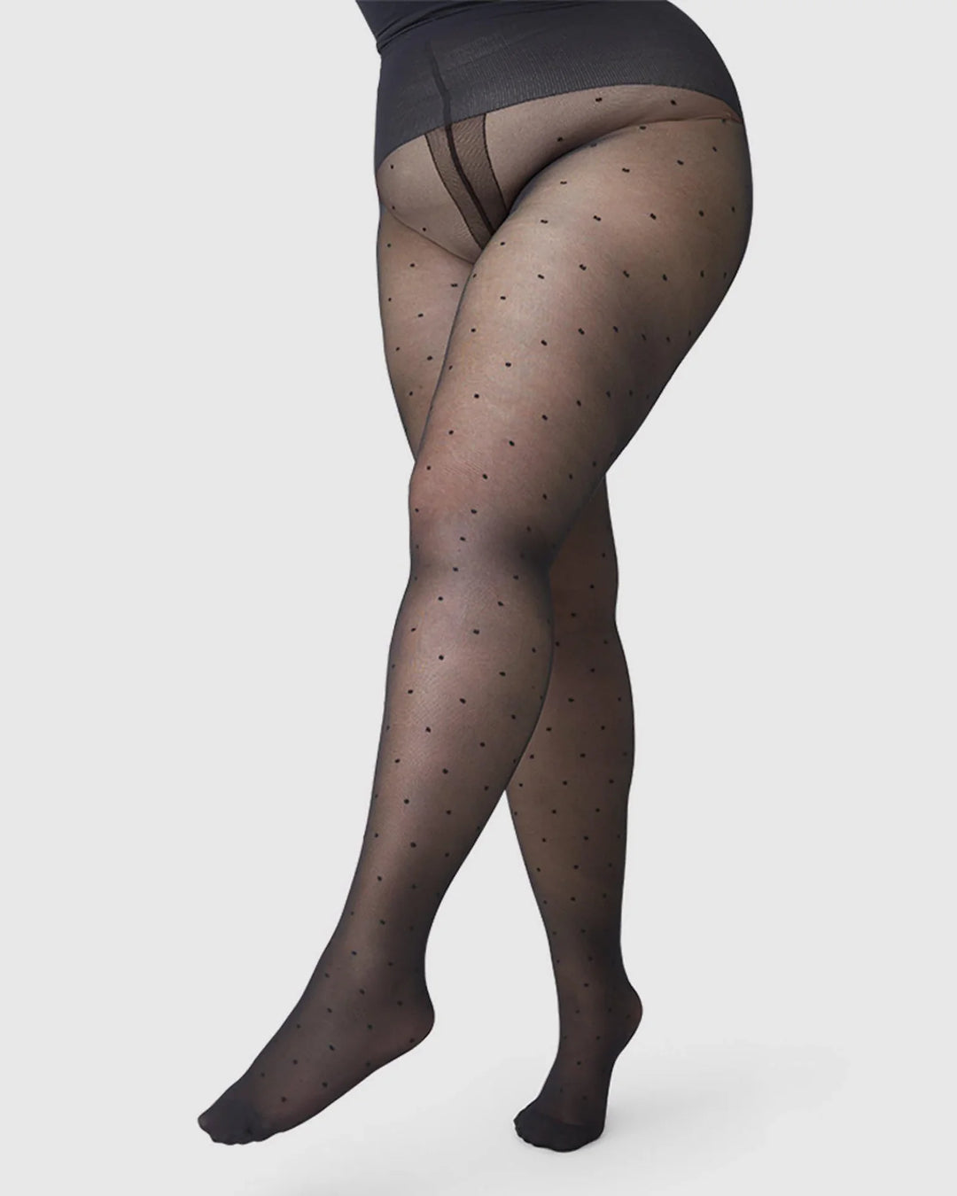 DORIS DOTS SOKKABUXUR SVARTAR - Ethic