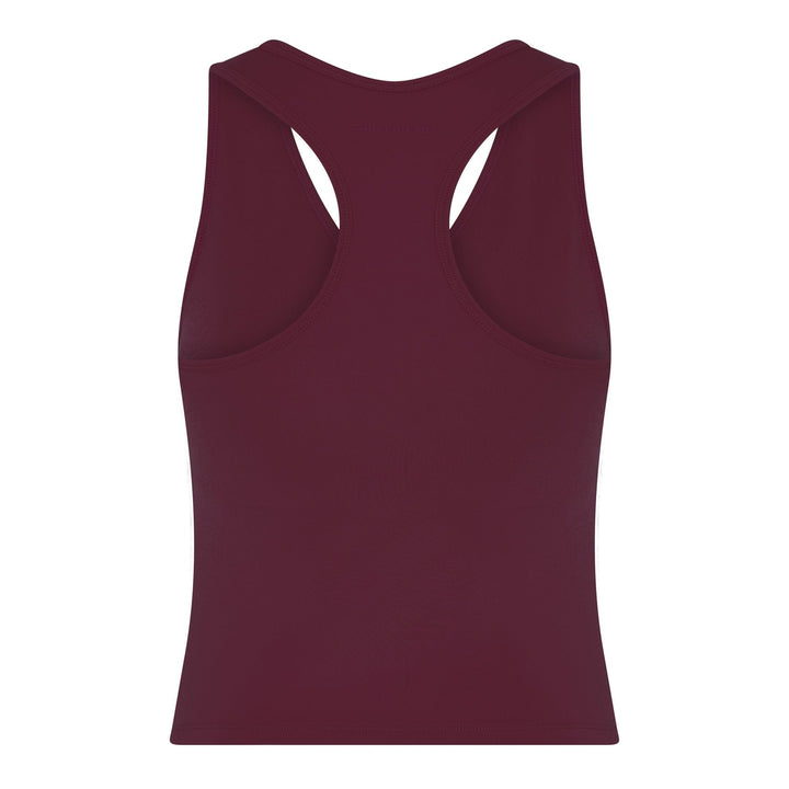 MADDIE V-NECK TANK MULBERRY