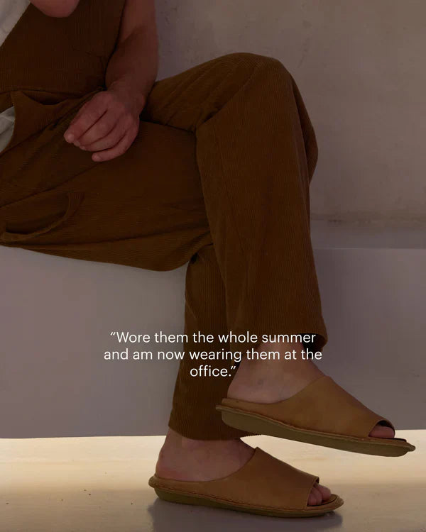 SAINT TROPEZ LEATHER FAWN TAN - Ethic