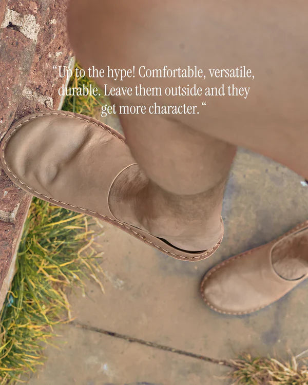 ROMA LEATHER FAWN TAN - Ethic