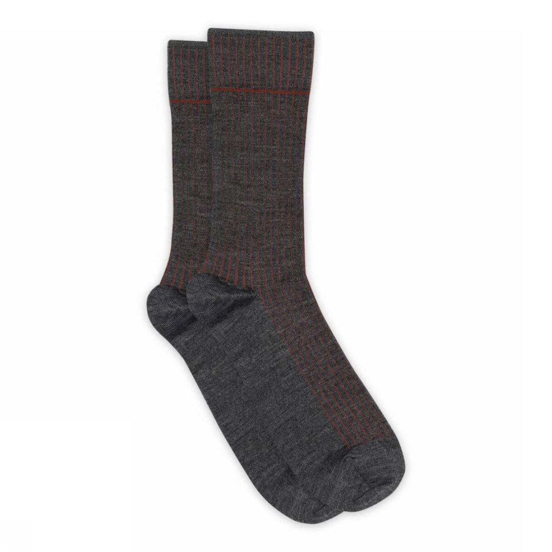 Ditlev socks - Dark Grey Melange