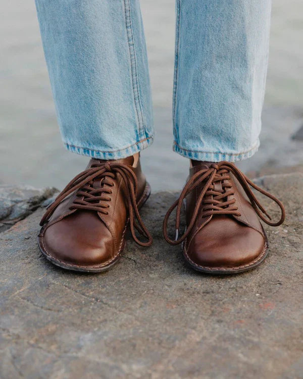 LISBOA LEATHER COCOA BROWN - Ethic