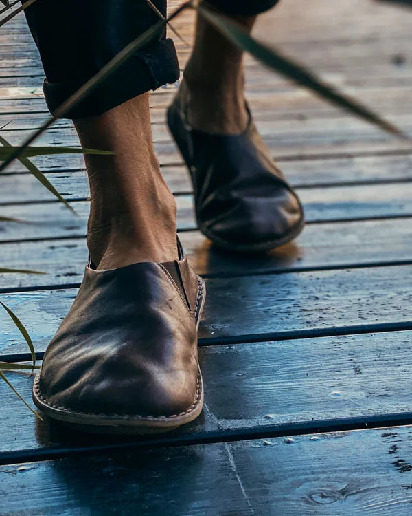 ZUMA LEATHER COCOA BROWN