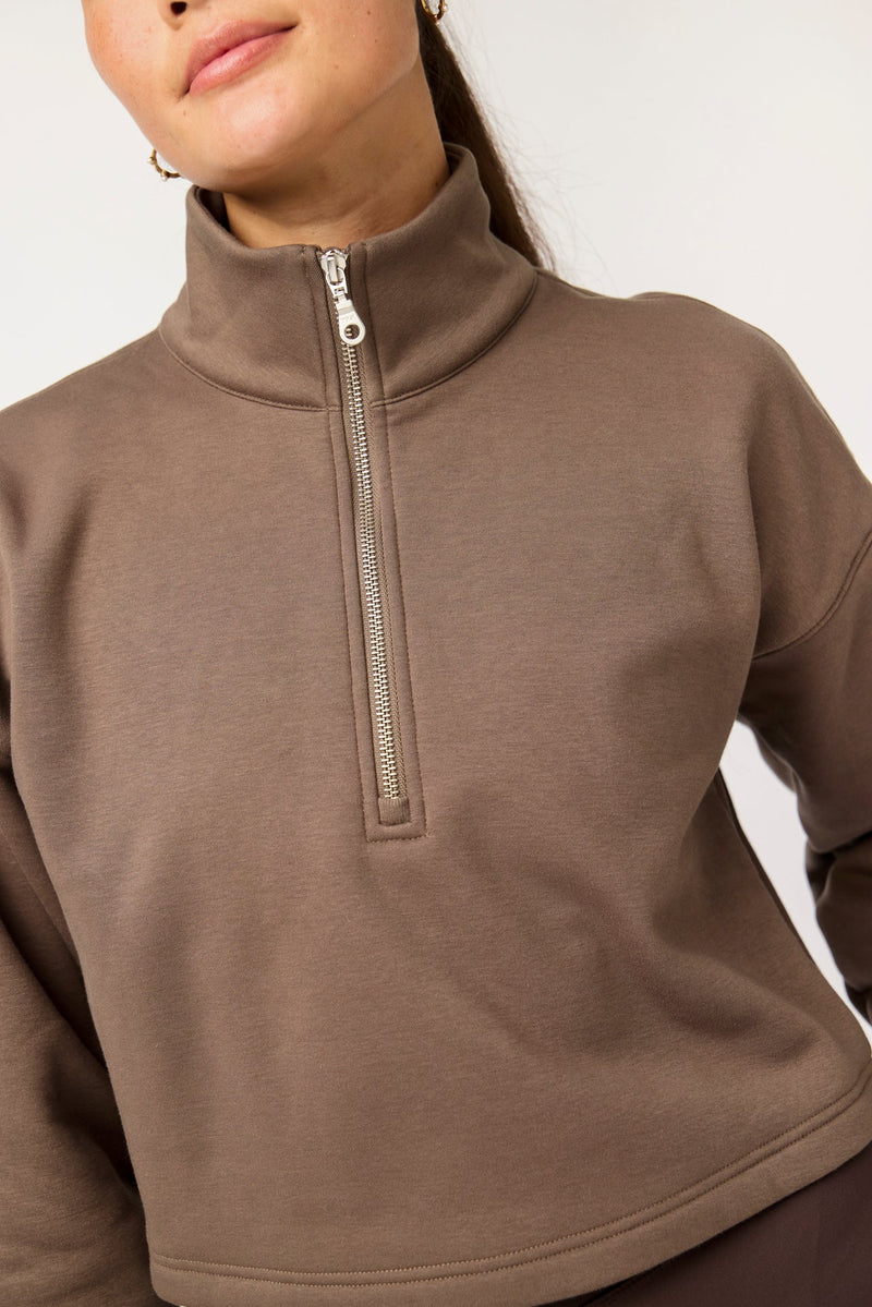 VEGA HALF ZIP PEYSA MINK