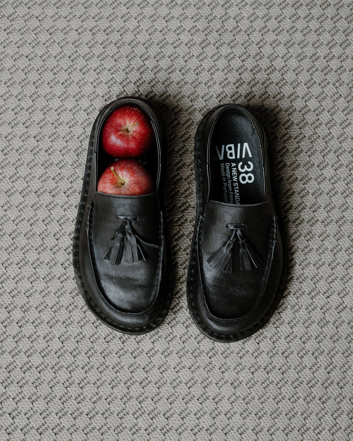TRIBECA LEÐUR PRETO BLACK
