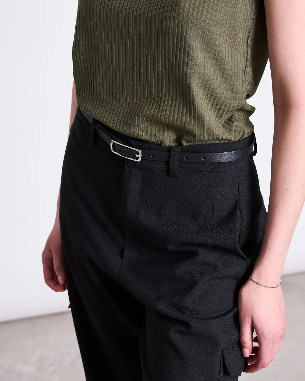 NYBY BELTI BLACK SILVER - Ethic