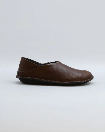 ZUMA LEATHER COCOA BROWN