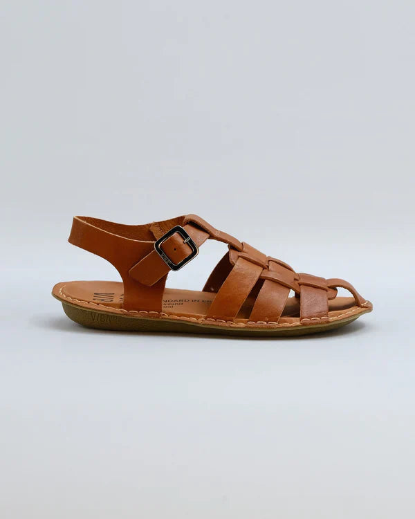 CAPRI SANDALAR COGNAC BROWN - VÆNTANLEGIR Í MAÍ - Ethic