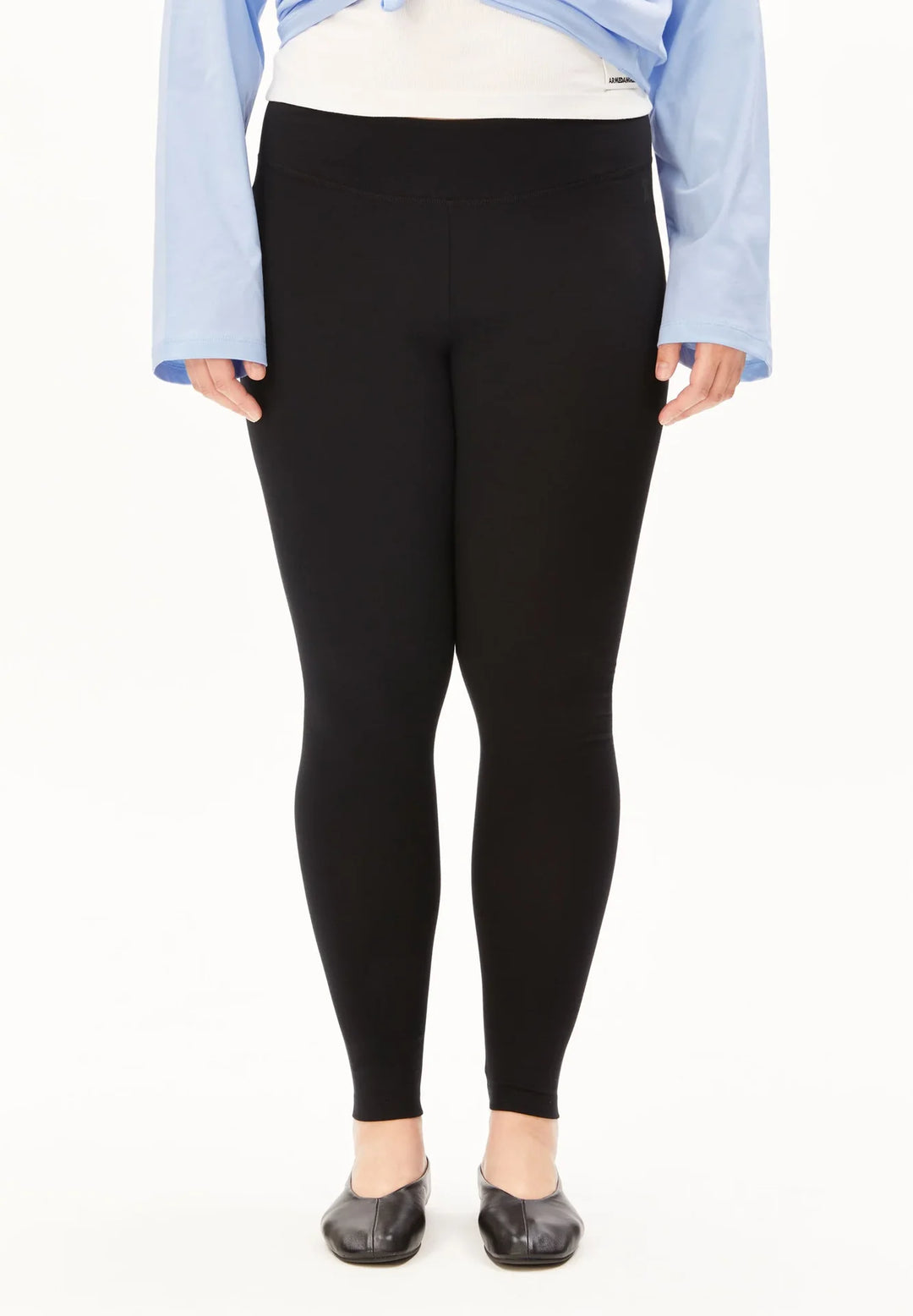 FARIBAA LEGGINGS LÍFRÆN BÓMULL SVARTAR - Ethic