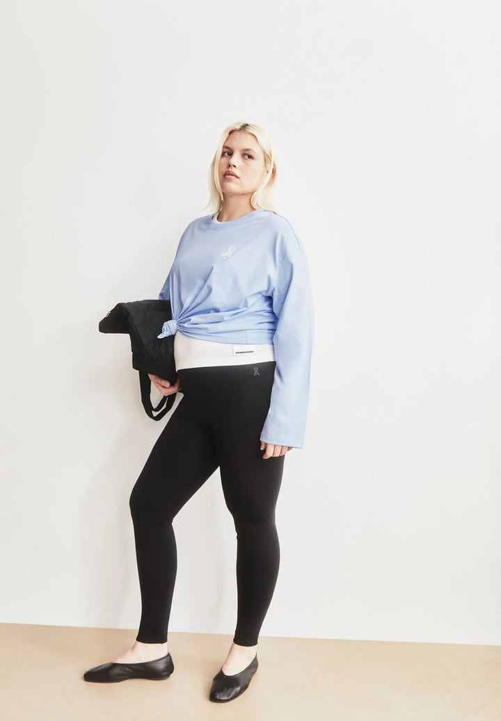 FARIBAA LEGGINGS LÍFRÆN BÓMULL SVARTAR - Ethic