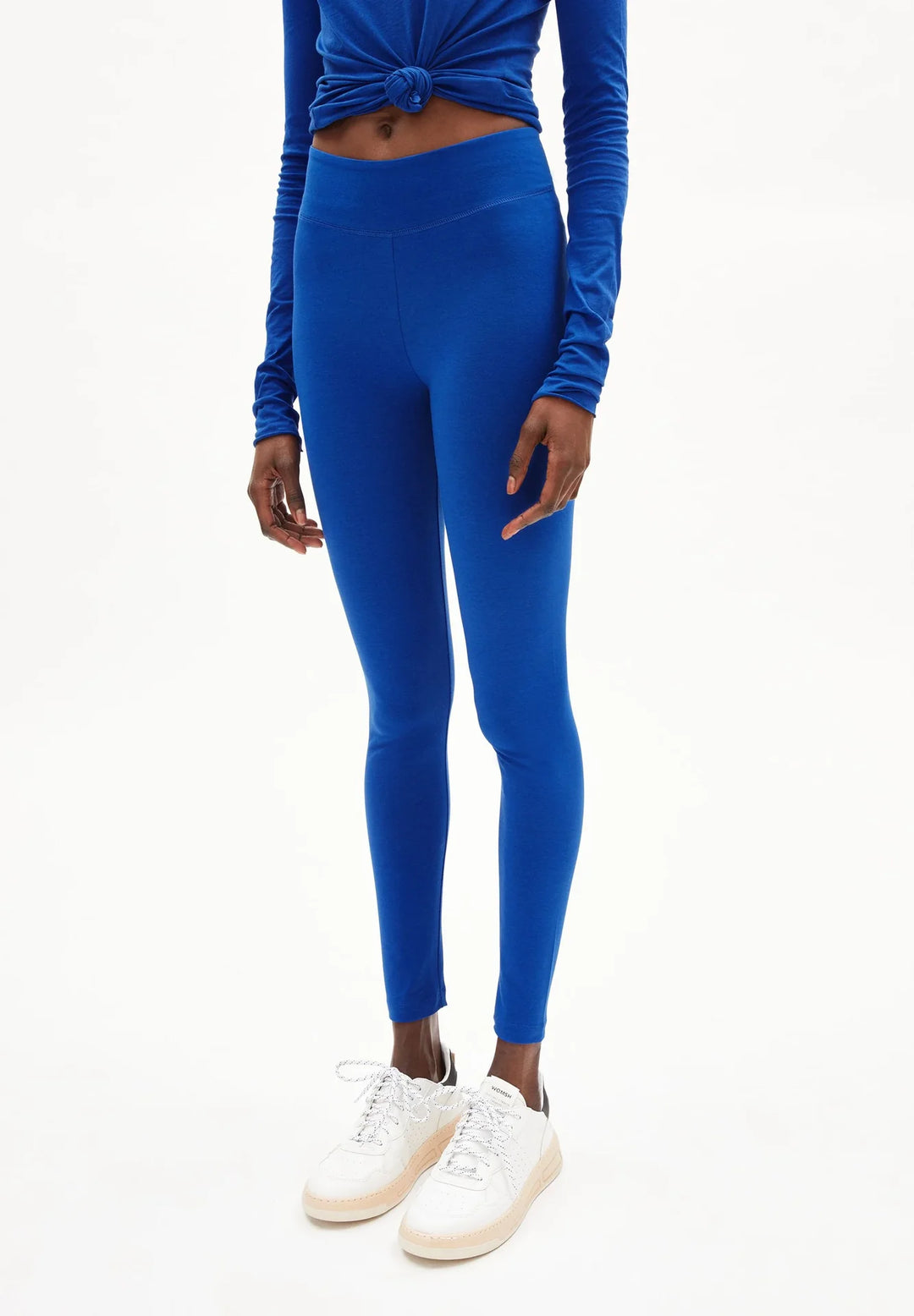 FARIBAA LEGGINGS LÍFRÆN BÓMULL DYNAMO BLUE - Ethic