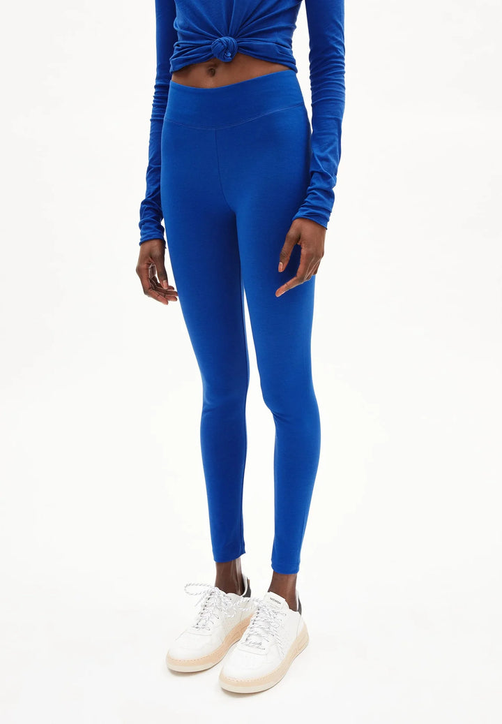 FARIBAA LEGGINGS LÍFRÆN BÓMULL DYNAMO BLUE - Ethic
