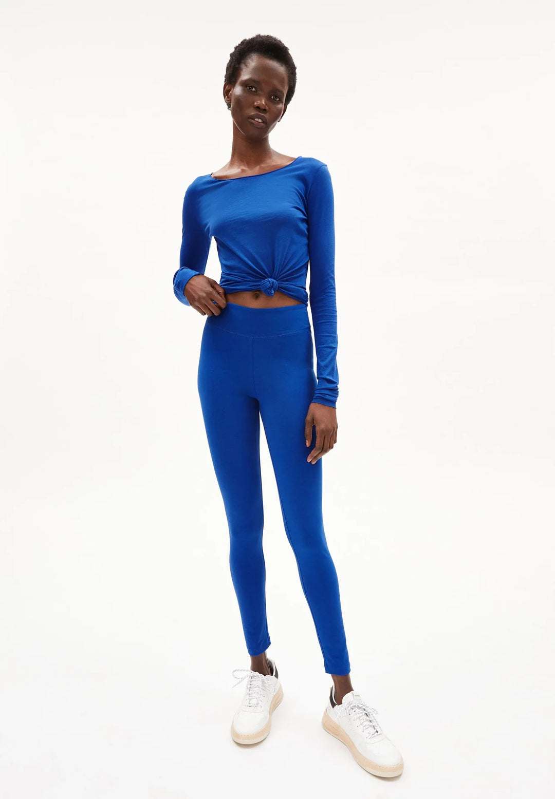 FARIBAA LEGGINGS LÍFRÆN BÓMULL DYNAMO BLUE - Ethic