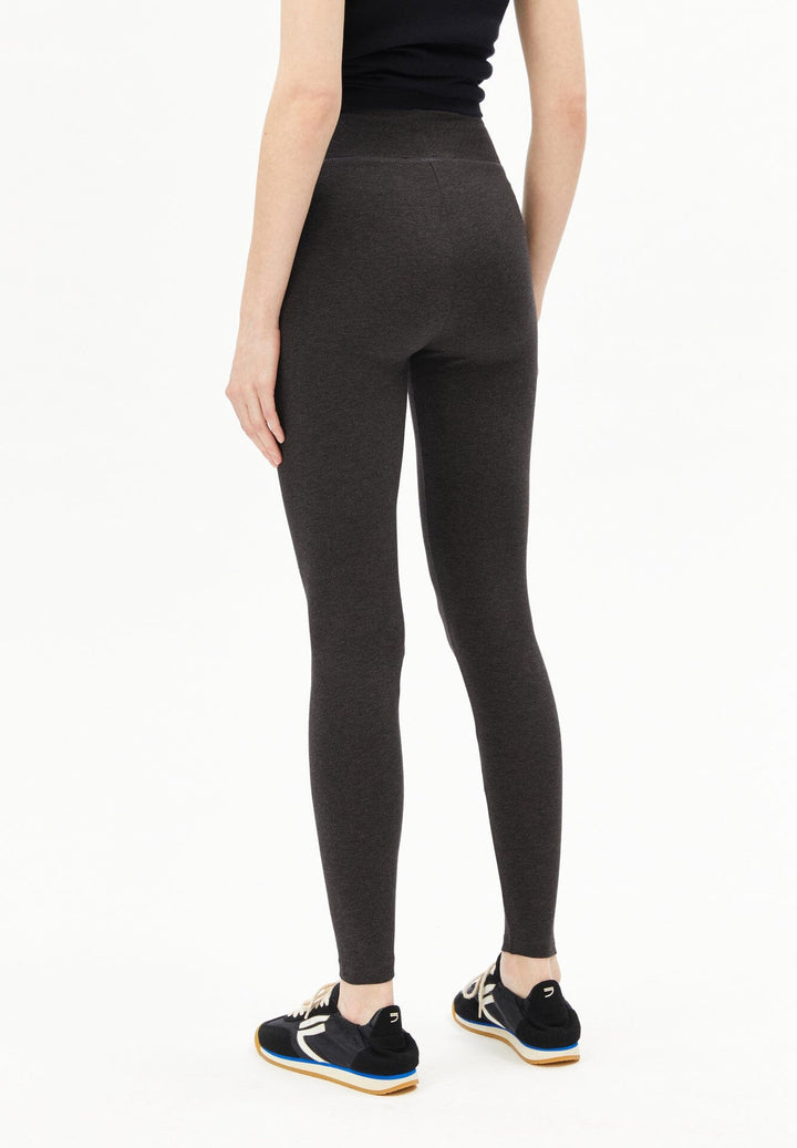 FARIBAA LEGGINGS LÍFRÆN BÓMULL STEEL MELANGE - Ethic