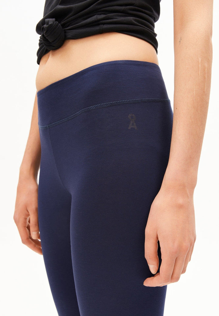 FARIBAA LEGGINGS LÍFRÆN BÓMULL TINTED NAVY - Ethic