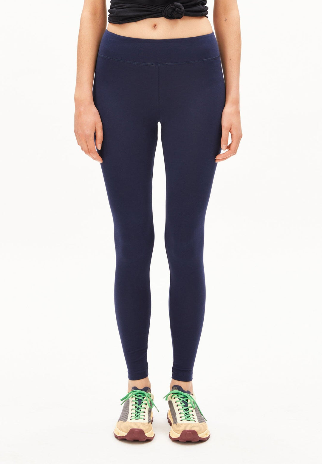 FARIBAA LEGGINGS LÍFRÆN BÓMULL TINTED NAVY - Ethic