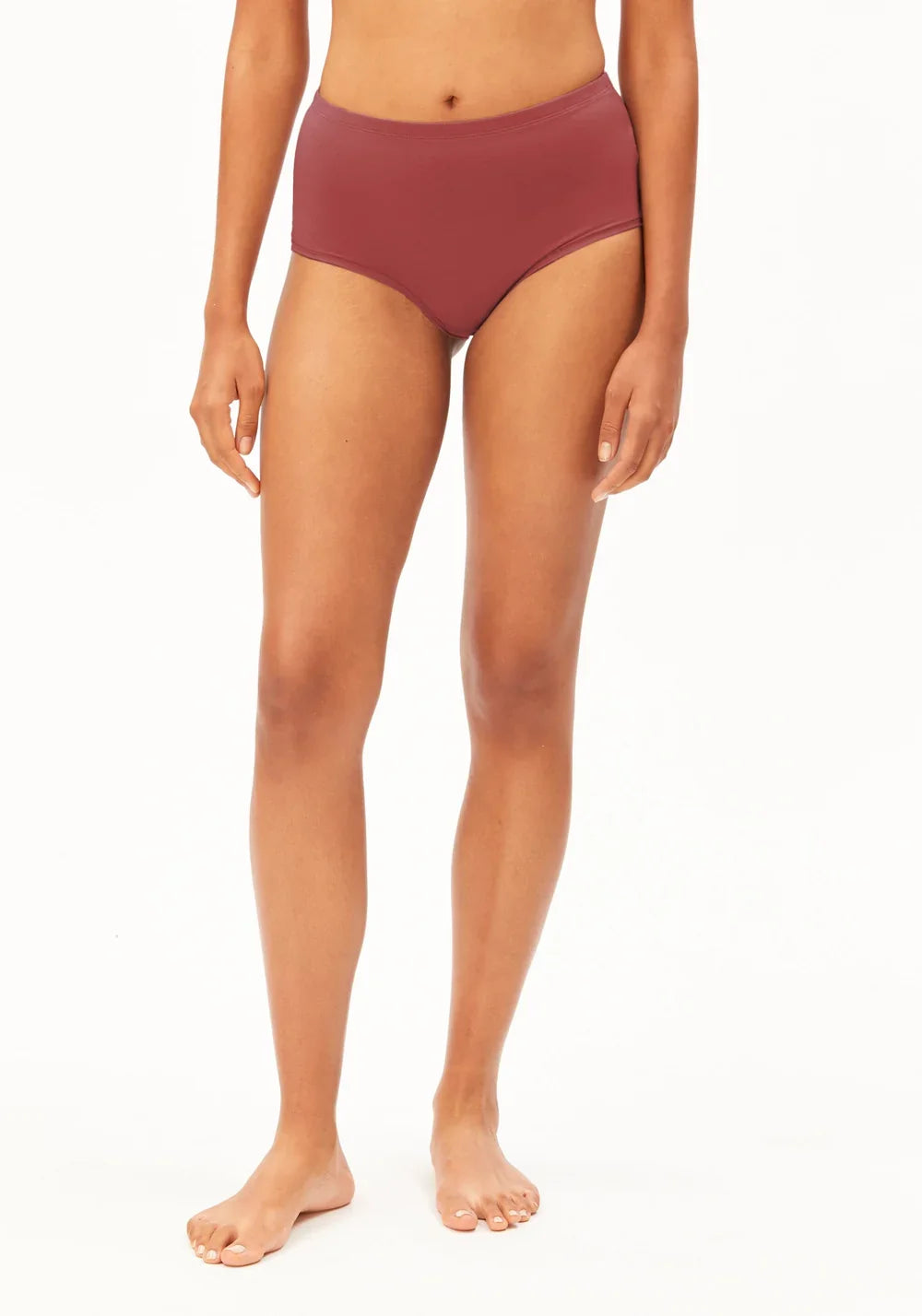 BIRTAA HIGE RISE NÆRBUXUR GREY BLUSH ÚR TENCEL/MODAL VELVET EMBER