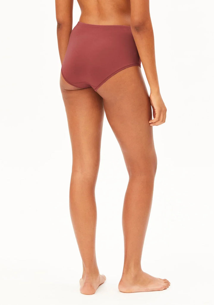 BIRTAA HIGE RISE NÆRBUXUR GREY BLUSH ÚR TENCEL/MODAL VELVET EMBER