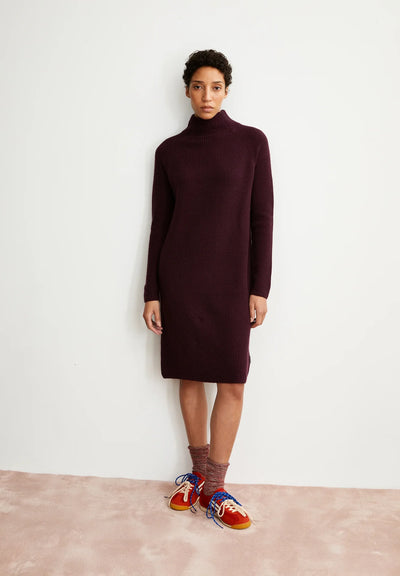 MILLAANA ULLARKJÓLL DARK GRANBERRY