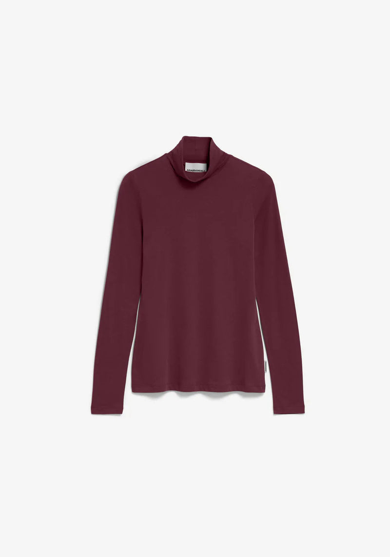 GRAZILIAA RÚLLUKRAGABOLUR ULLARBLANDA DARK CRANBERRY