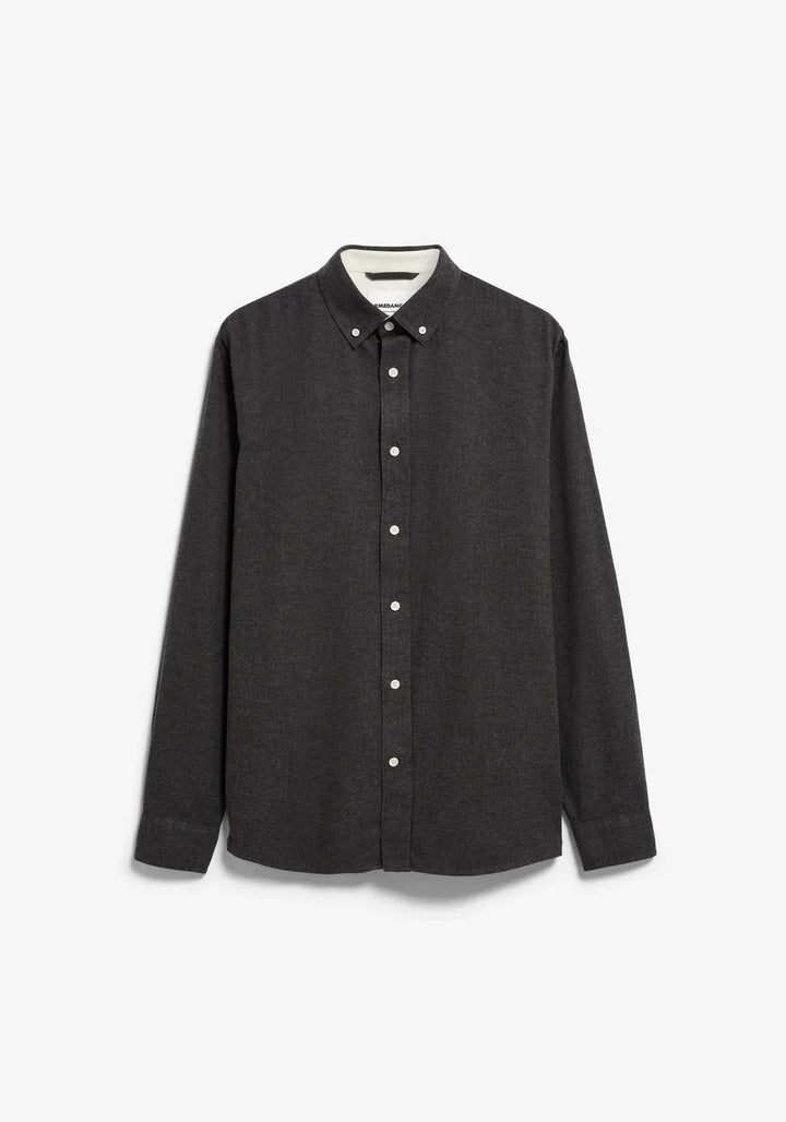 ARAAMO FLANNEL SKYRTA ANTHRAZIT MELANGE