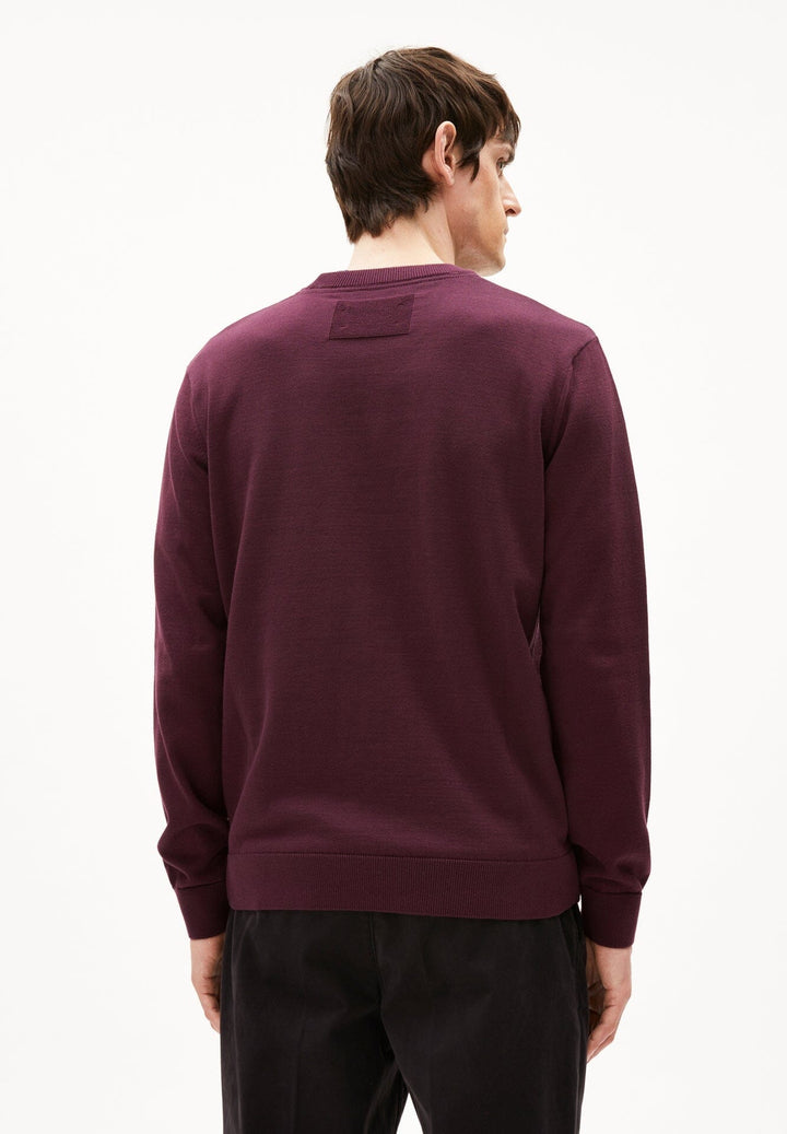 LOUKAA KNIT PEYSA DARK CRANBERRY - Ethic