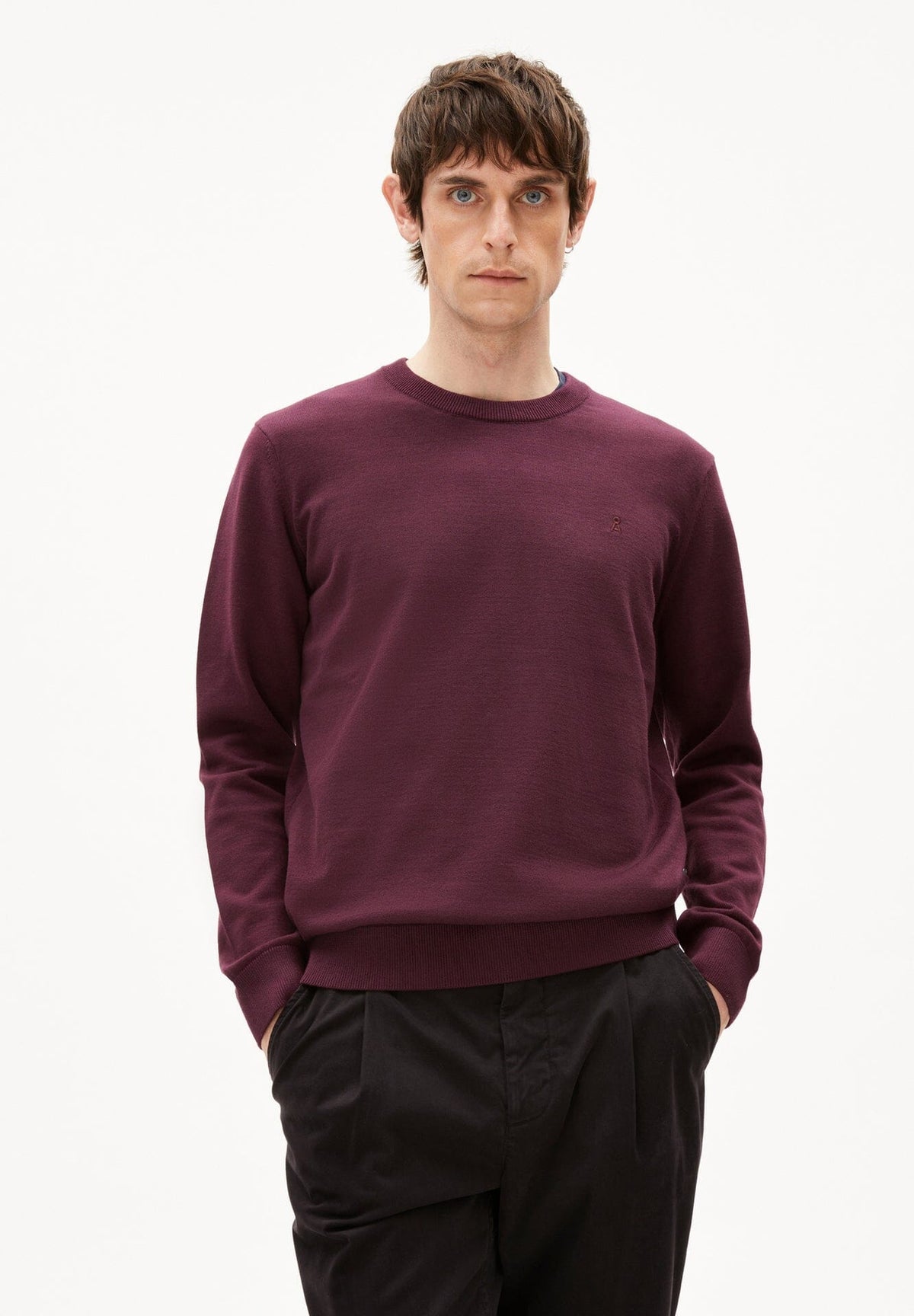 LOUKAA KNIT PEYSA DARK CRANBERRY - Ethic