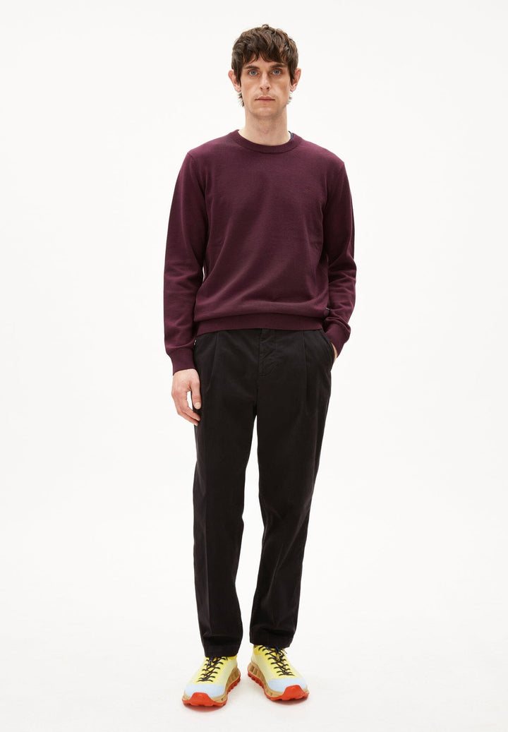 LOUKAA KNIT PEYSA DARK CRANBERRY - Ethic