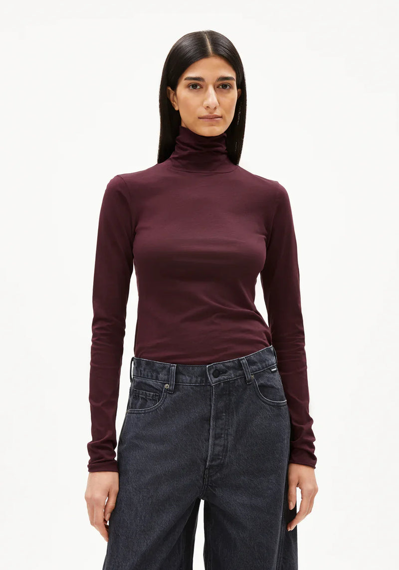 GRAZILIAA RÚLLUKRAGABOLUR SOFT DARK CRANBERRY