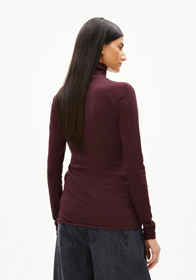 GRAZILIAA RÚLLUKRAGABOLUR SOFT DARK CRANBERRY