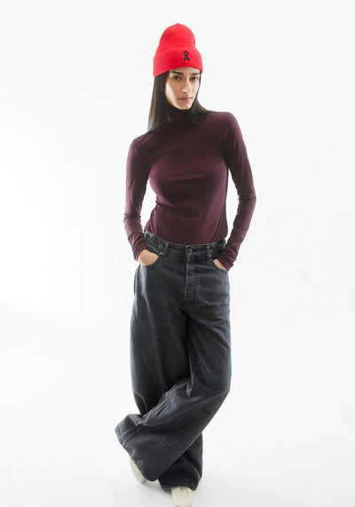 GRAZILIAA RÚLLUKRAGABOLUR SOFT DARK CRANBERRY