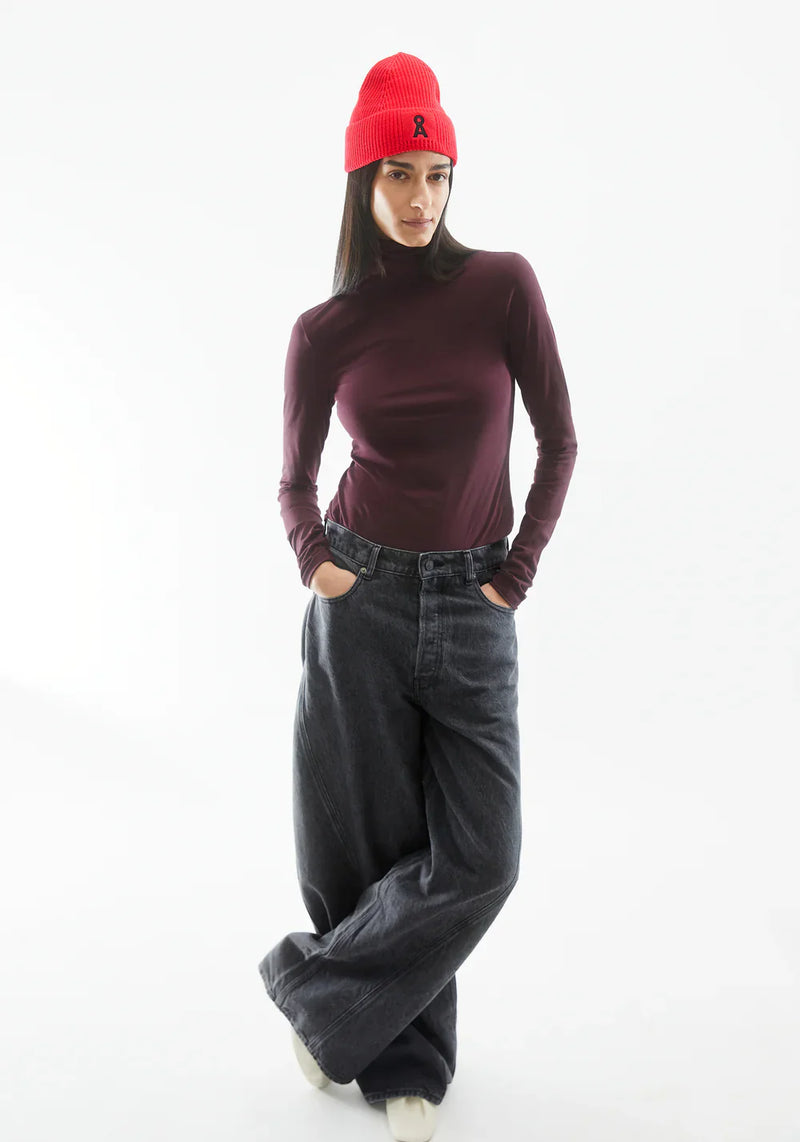 GRAZILIAA RÚLLUKRAGABOLUR SOFT DARK CRANBERRY