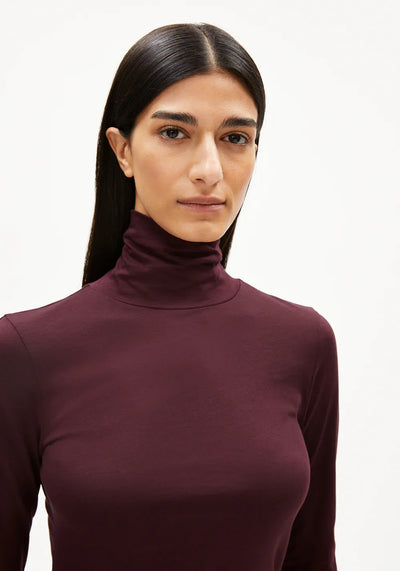 GRAZILIAA RÚLLUKRAGABOLUR SOFT DARK CRANBERRY